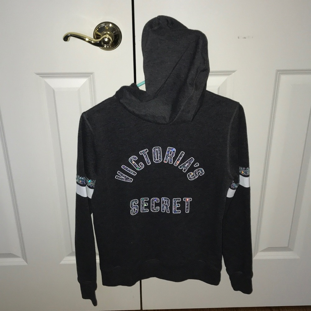 Women’s XS Victoria secret zip up hooded jacket